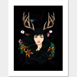 Fawn Girl Posters and Art